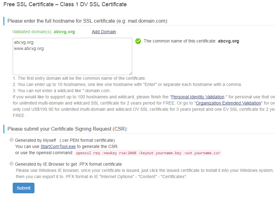 openssl verify certificate